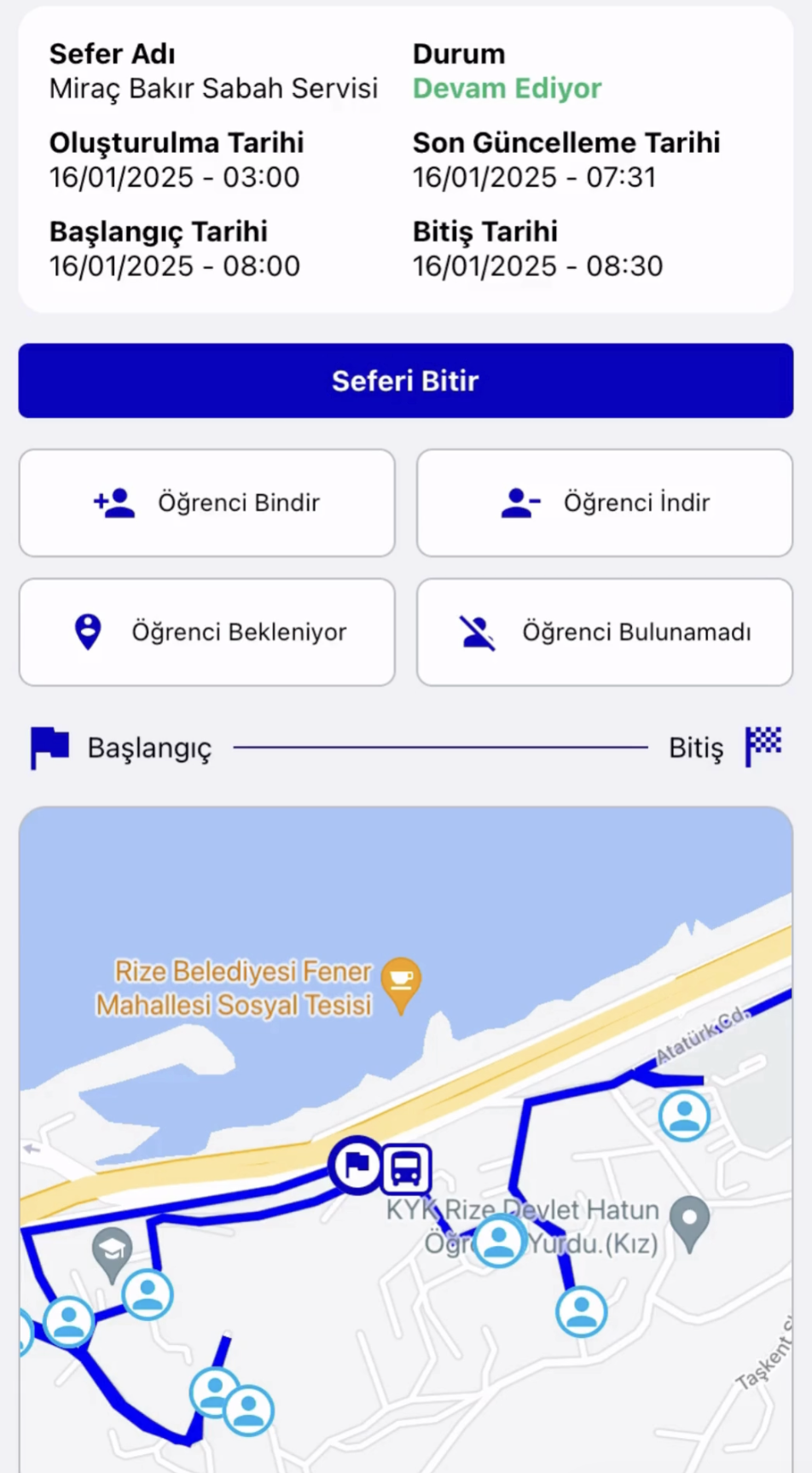 SchoolRoute Ekran Görüntüsü 2