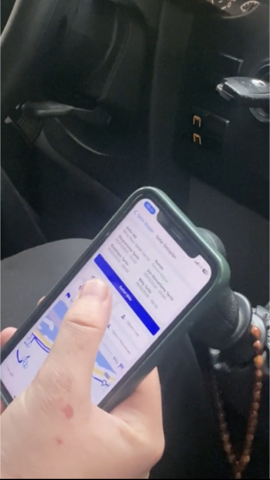 Gerçek Sürüş Ekranı - SchoolRoute Sürücü Uygulaması