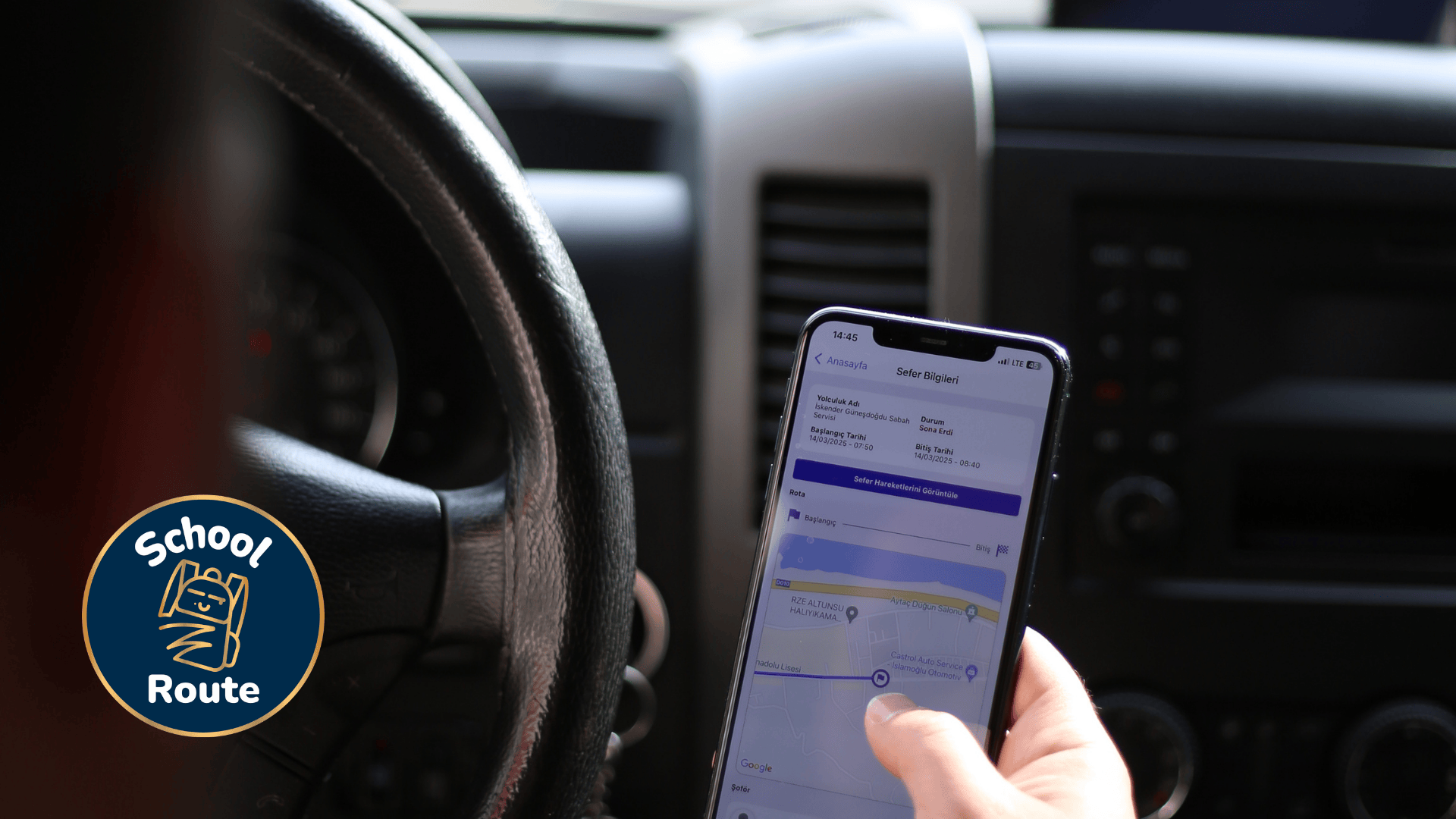 SchoolRoute - Akıllı Personel ve Öğrenci Taşıma Yönetim Sistemi